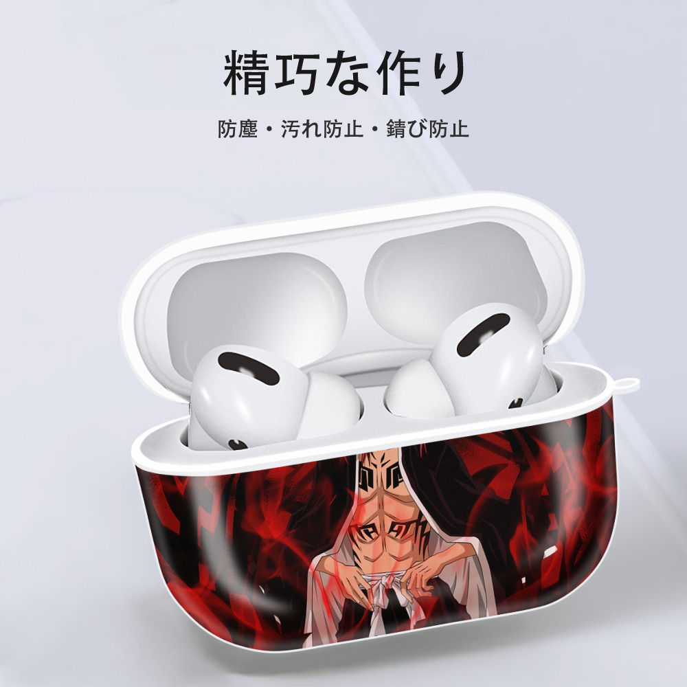 ブリーチ BLEACH 【AirPods Pro用】ハードシェル保護ケース 耐衝撃・防指紋・カラビナ付き商品仕様