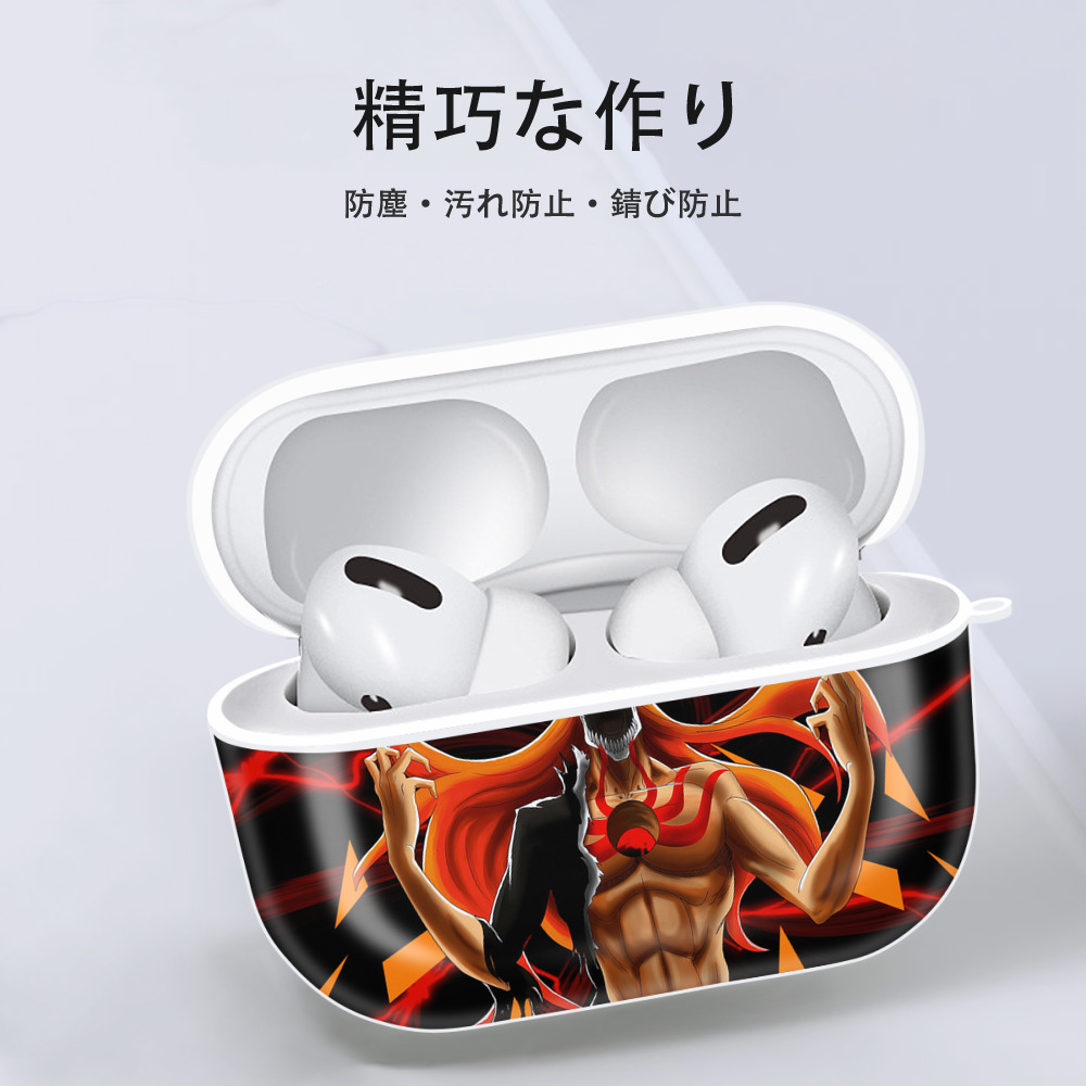ブリーチ BLEACH 【AirPods Pro用】ハードシェル保護ケース 耐衝撃・防指紋・カラビナ付き商品仕様