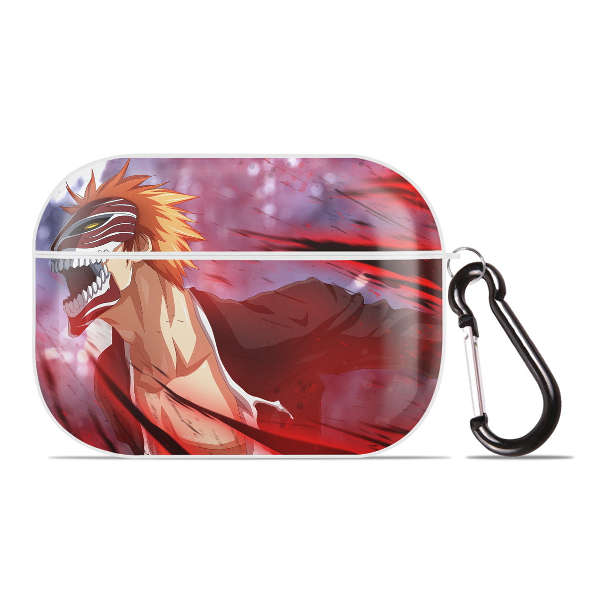 （画像用） ブリーチ BLEACH 【AirPods Pro用】ハードシェル保護ケース 耐衝撃・防指紋・カラビナ付き商品仕様