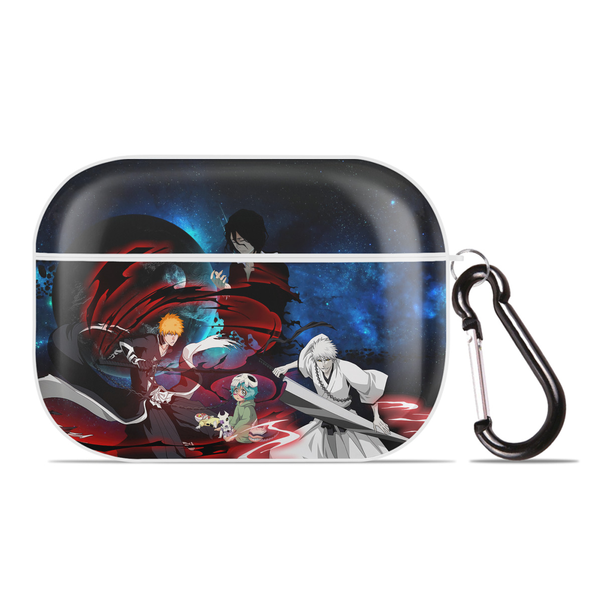 （画像用） ブリーチ BLEACH 【AirPods Pro用】ハードシェル保護ケース 耐衝撃・防指紋・カラビナ付き商品仕様