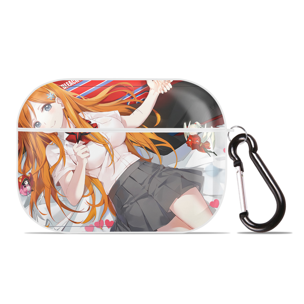 （画像用） ブリーチ BLEACH 【AirPods Pro用】ハードシェル保護ケース 耐衝撃・防指紋・カラビナ付き商品仕様