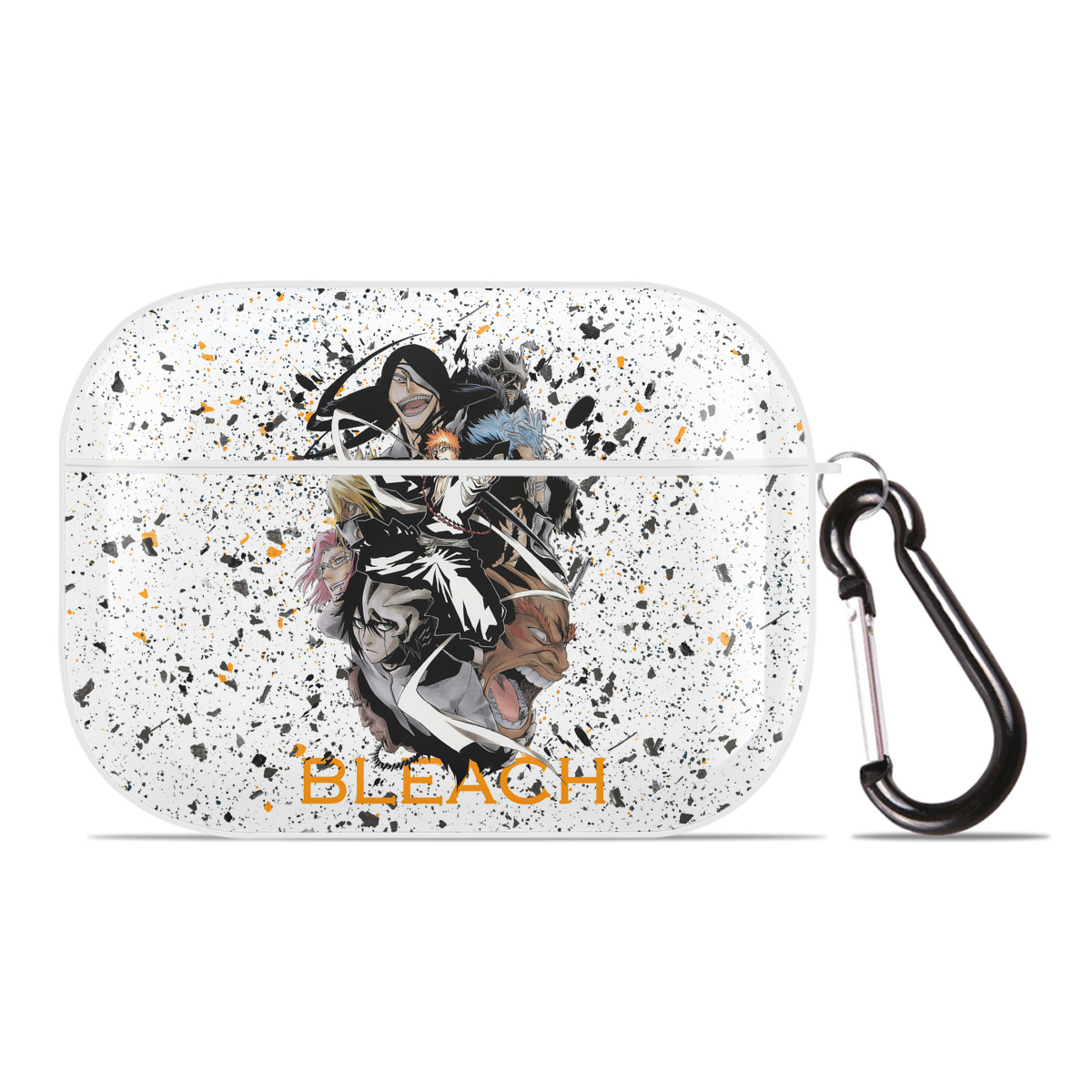 （画像用） ブリーチ BLEACH 【AirPods Pro用】ハードシェル保護ケース 耐衝撃・防指紋・カラビナ付き商品仕様