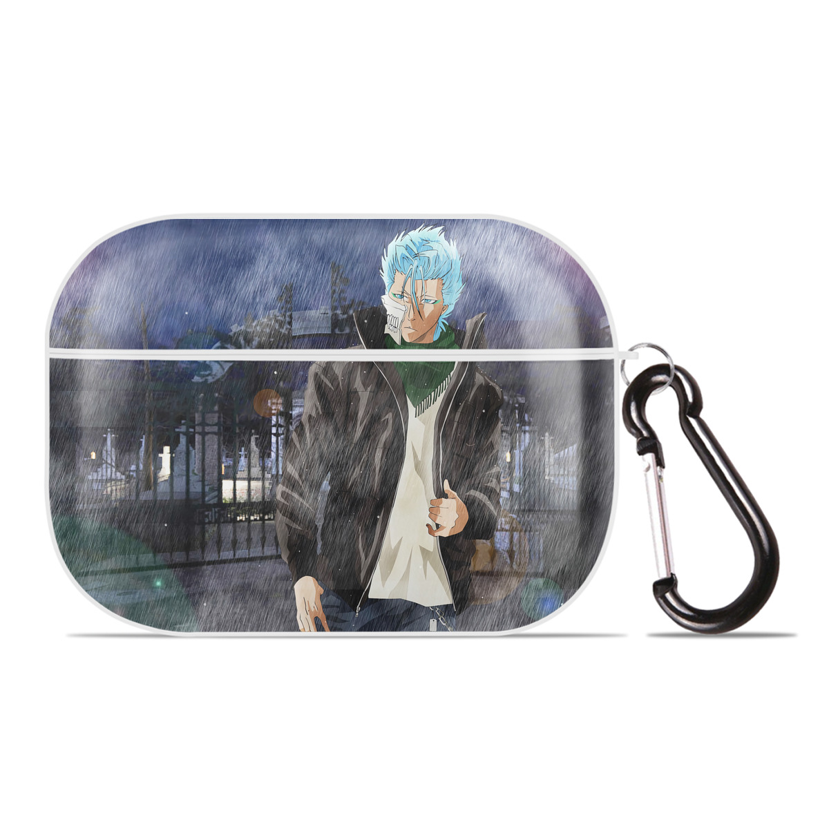 （画像用） ブリーチ BLEACH 【AirPods Pro用】ハードシェル保護ケース 耐衝撃・防指紋・カラビナ付き商品仕様