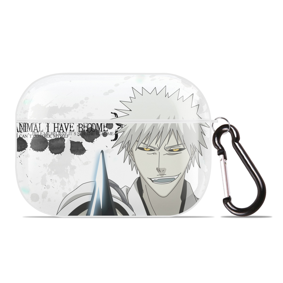 （画像用） ブリーチ BLEACH 【AirPods Pro用】ハードシェル保護ケース 耐衝撃・防指紋・カラビナ付き商品仕様