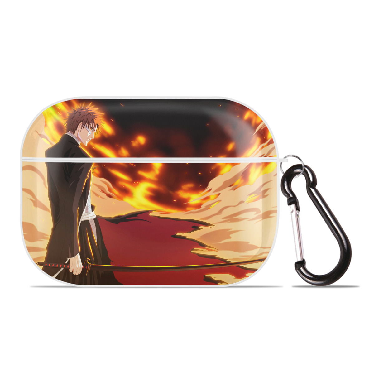 （画像用） ブリーチ BLEACH 【AirPods Pro用】ハードシェル保護ケース 耐衝撃・防指紋・カラビナ付き商品仕様