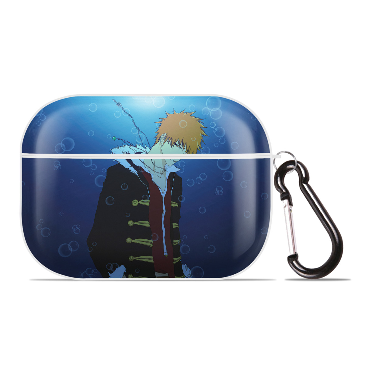 （画像用） ブリーチ BLEACH 【AirPods Pro用】ハードシェル保護ケース 耐衝撃・防指紋・カラビナ付き商品仕様