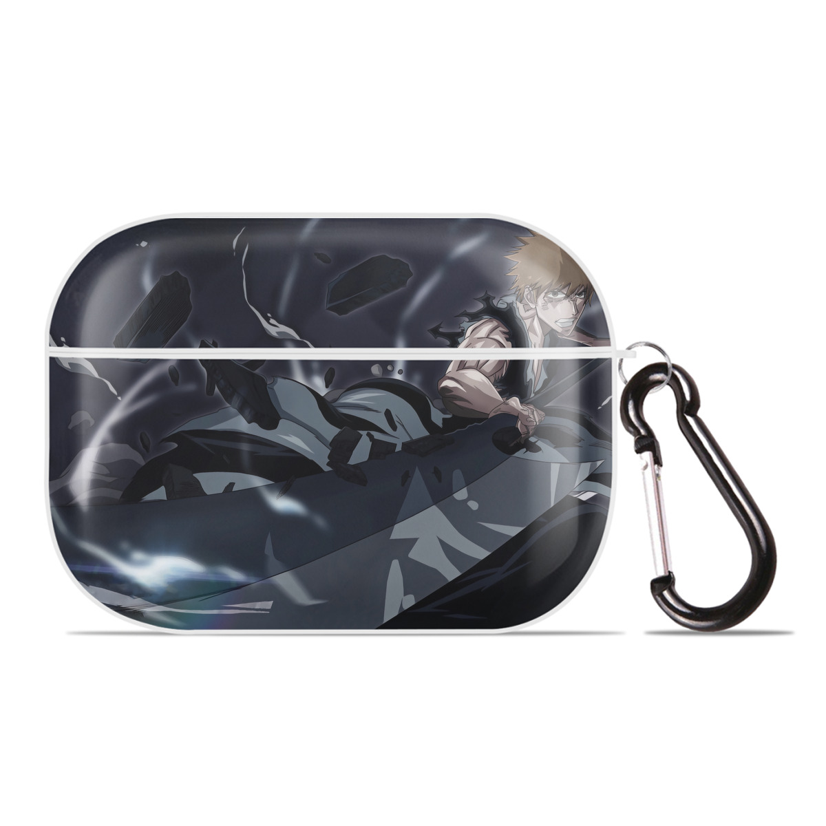 （画像用） ブリーチ BLEACH 【AirPods Pro用】ハードシェル保護ケース 耐衝撃・防指紋・カラビナ付き商品仕様