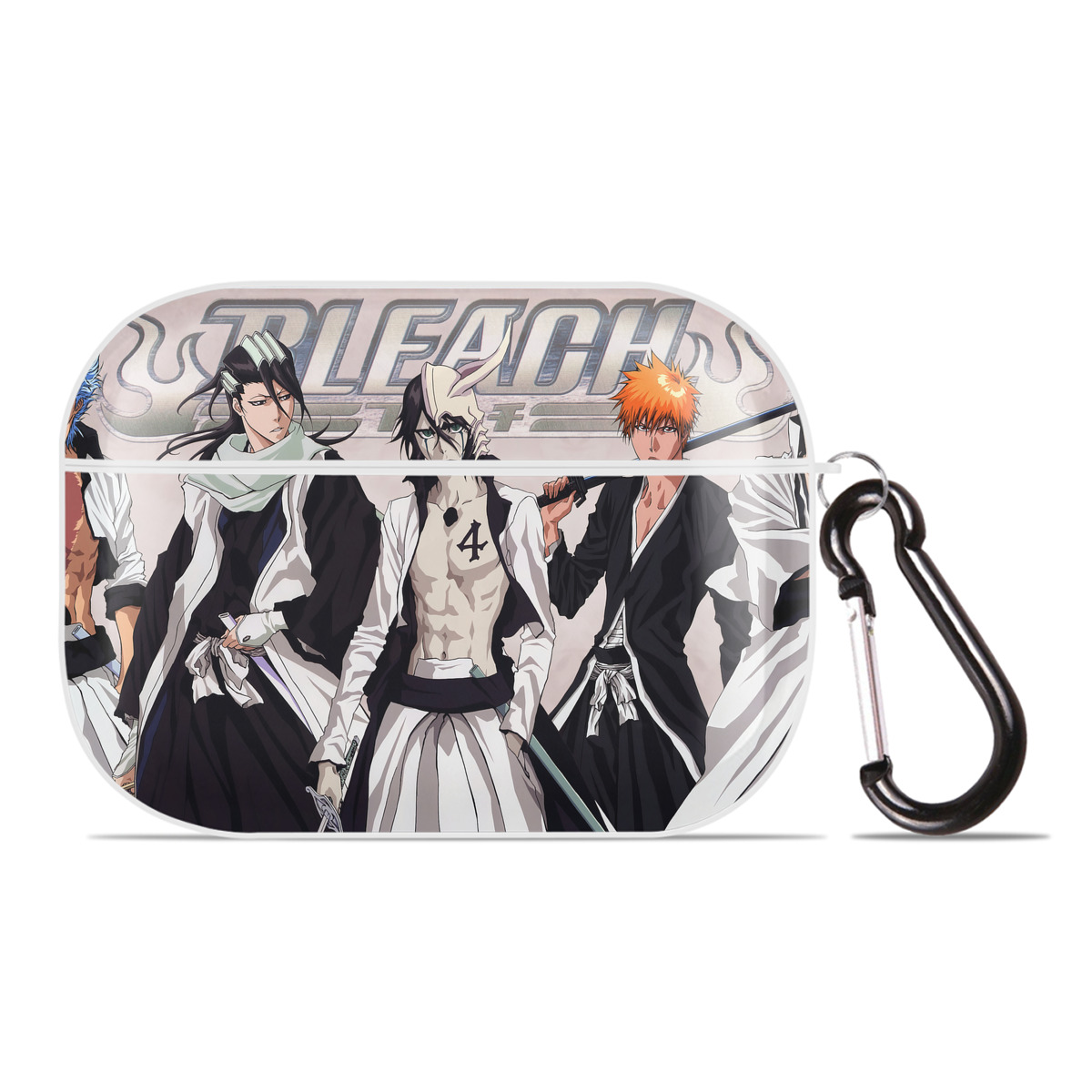 （画像用） ブリーチ BLEACH 【AirPods Pro用】ハードシェル保護ケース 耐衝撃・防指紋・カラビナ付き商品仕様