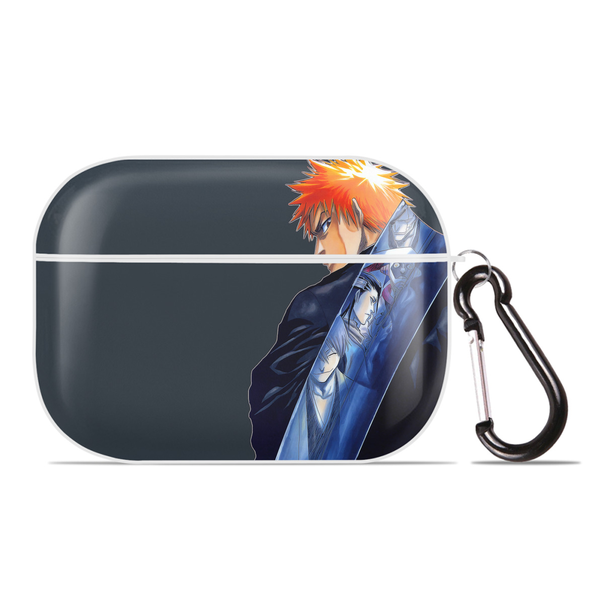 （画像用） ブリーチ BLEACH 【AirPods Pro用】ハードシェル保護ケース 耐衝撃・防指紋・カラビナ付き商品仕様