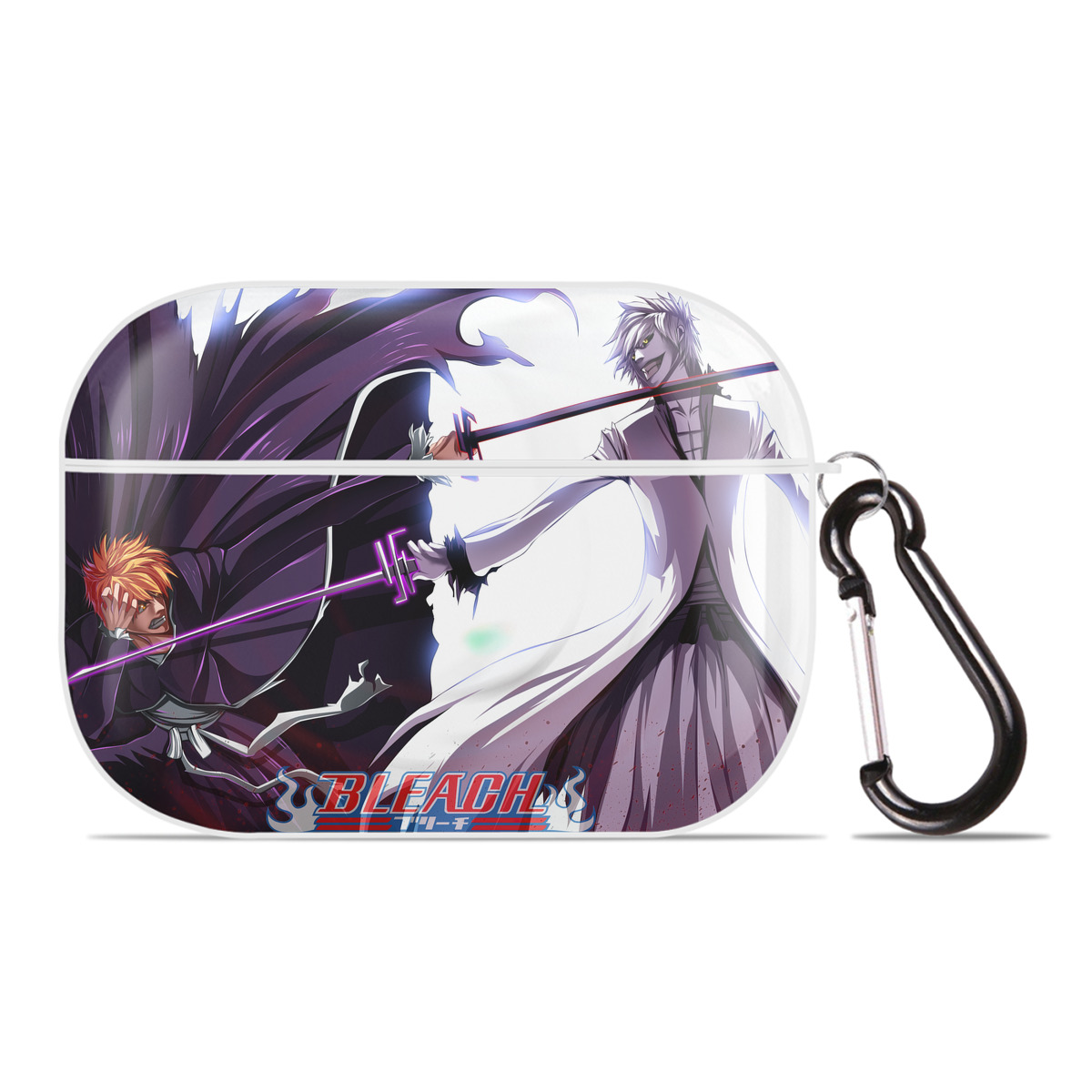 （画像用） ブリーチ BLEACH 【AirPods Pro用】ハードシェル保護ケース 耐衝撃・防指紋・カラビナ付き商品仕様