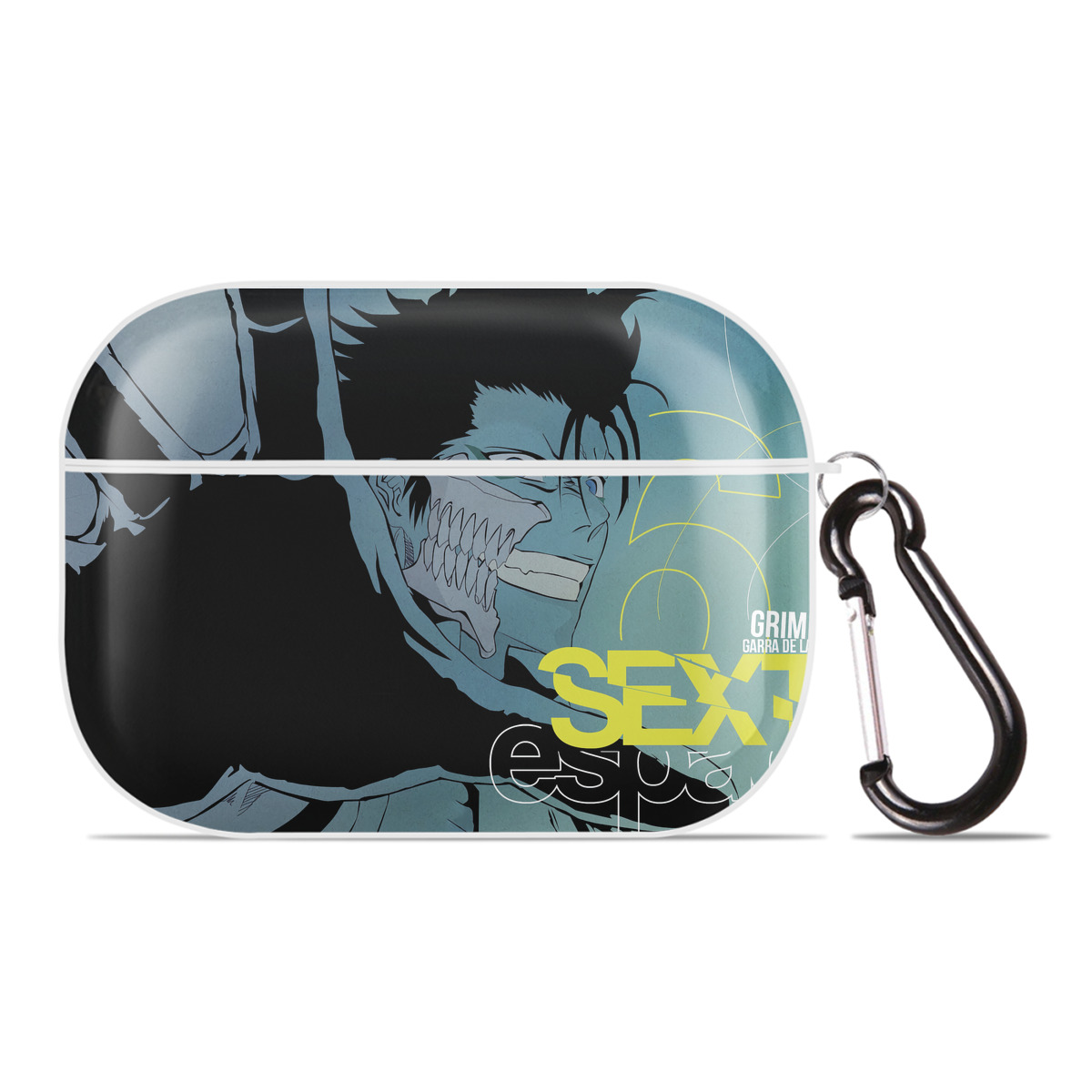 （画像用） ブリーチ BLEACH 【AirPods Pro用】ハードシェル保護ケース 耐衝撃・防指紋・カラビナ付き商品仕様