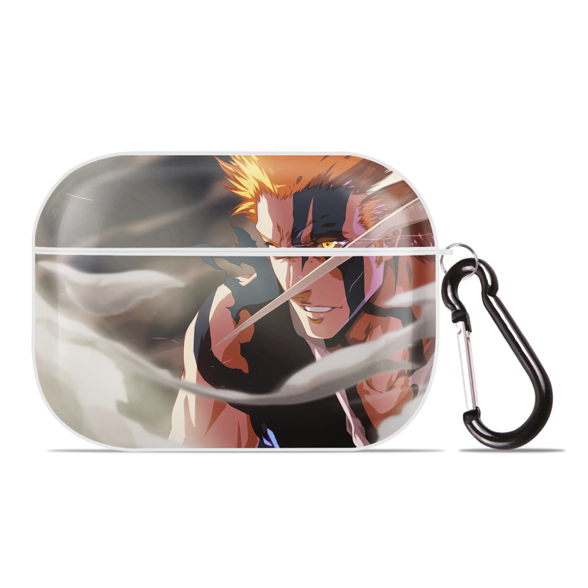 （画像用） ブリーチ BLEACH 【AirPods Pro用】ハードシェル保護ケース 耐衝撃・防指紋・カラビナ付き商品仕様