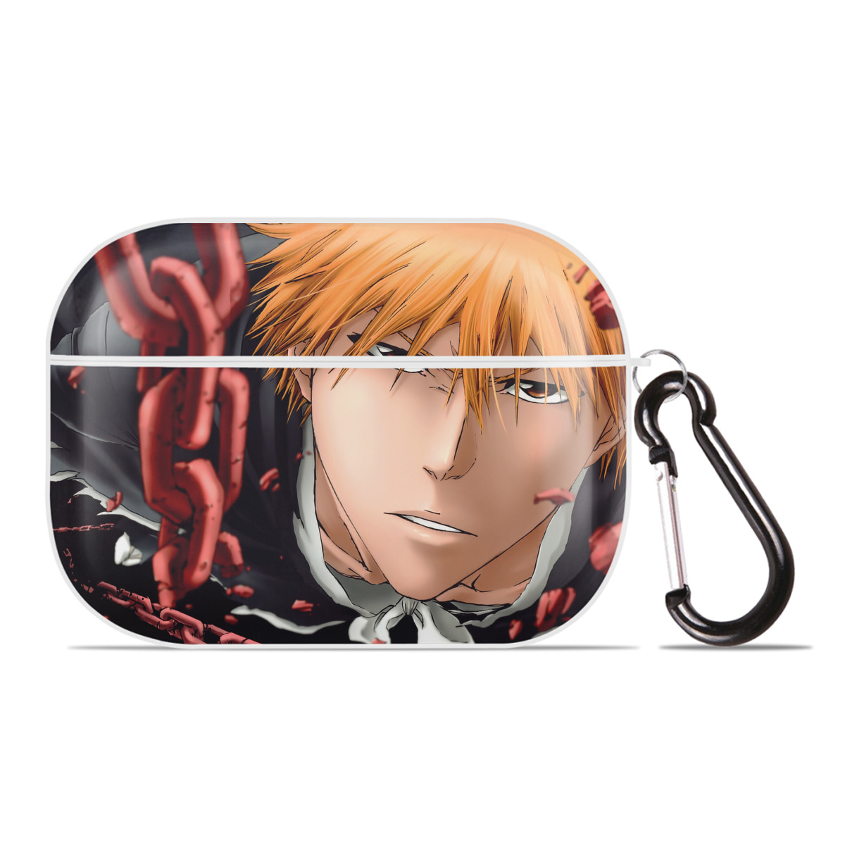 （画像用） ブリーチ BLEACH 【AirPods Pro用】ハードシェル保護ケース 耐衝撃・防指紋・カラビナ付き商品仕様
