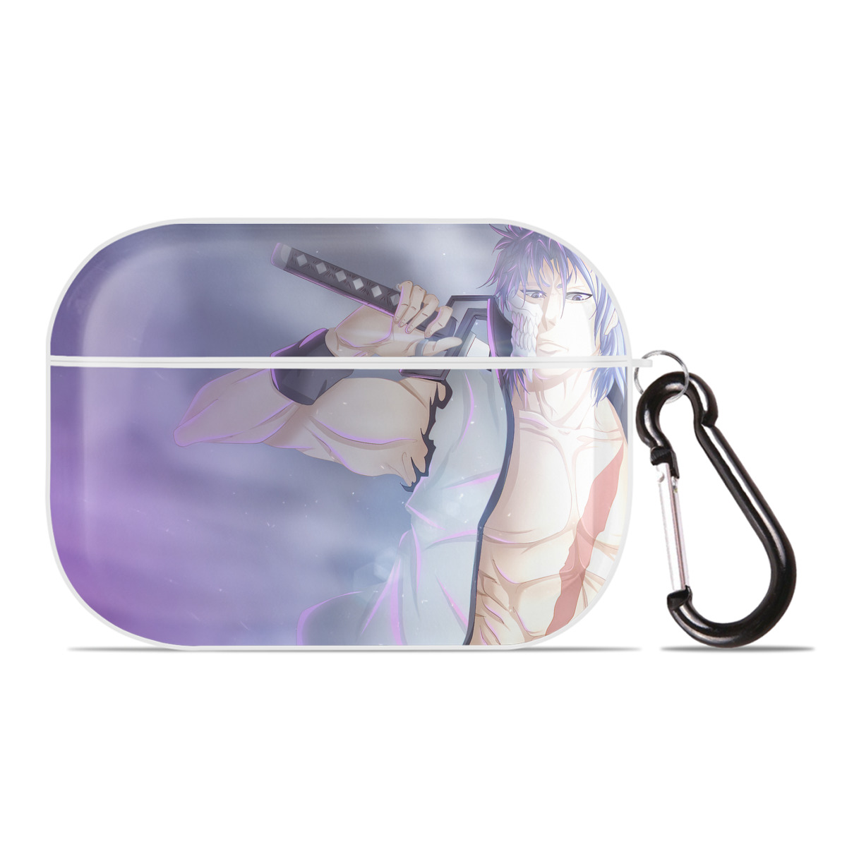 （画像用） ブリーチ BLEACH 【AirPods Pro用】ハードシェル保護ケース 耐衝撃・防指紋・カラビナ付き商品仕様