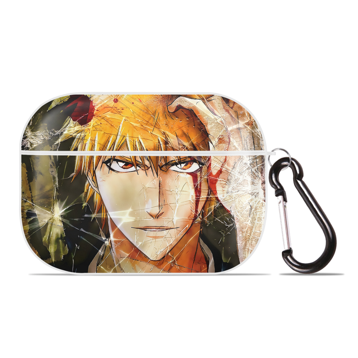 （画像用） ブリーチ BLEACH 【AirPods Pro用】ハードシェル保護ケース 耐衝撃・防指紋・カラビナ付き商品仕様