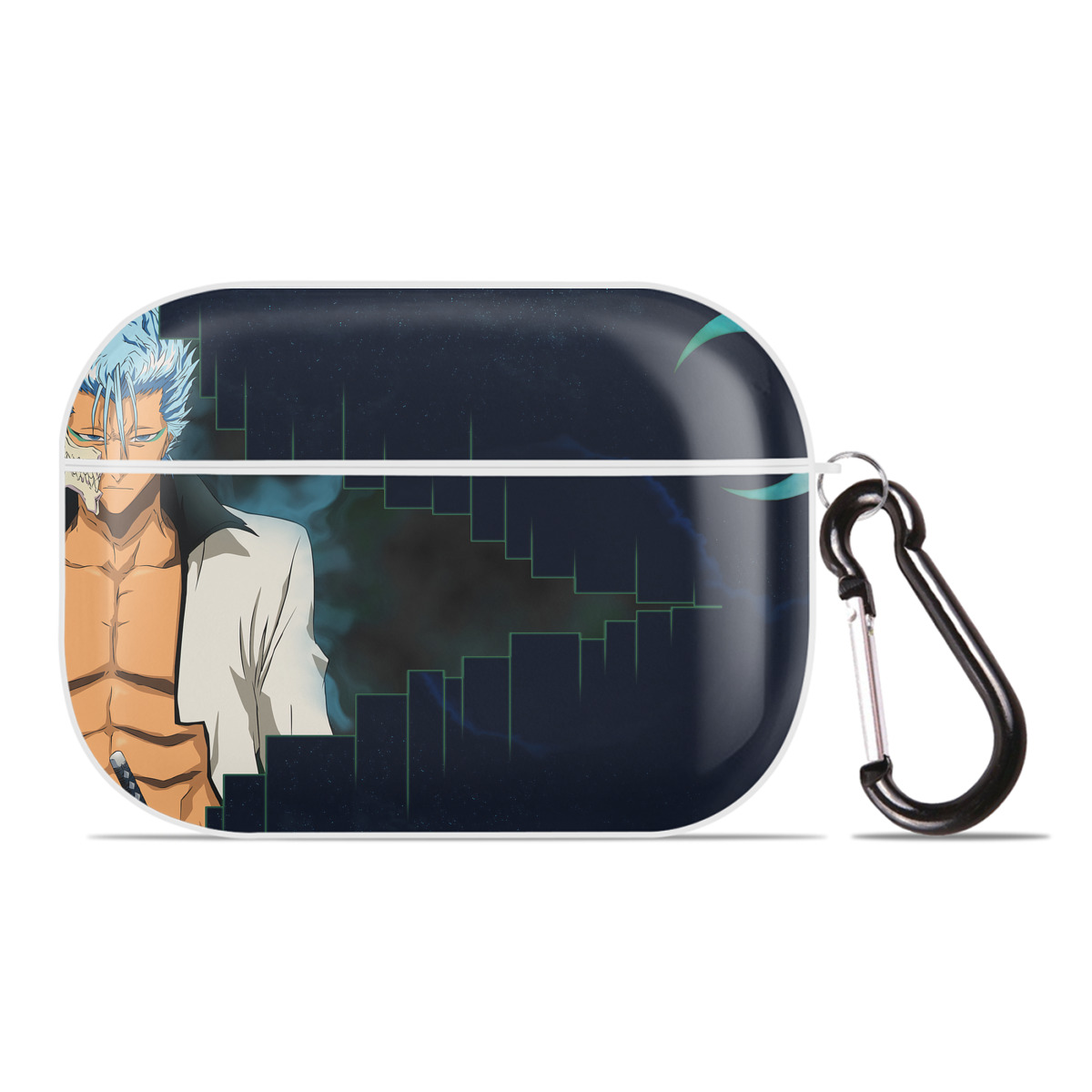 （画像用） ブリーチ BLEACH 【AirPods Pro用】ハードシェル保護ケース 耐衝撃・防指紋・カラビナ付き商品仕様