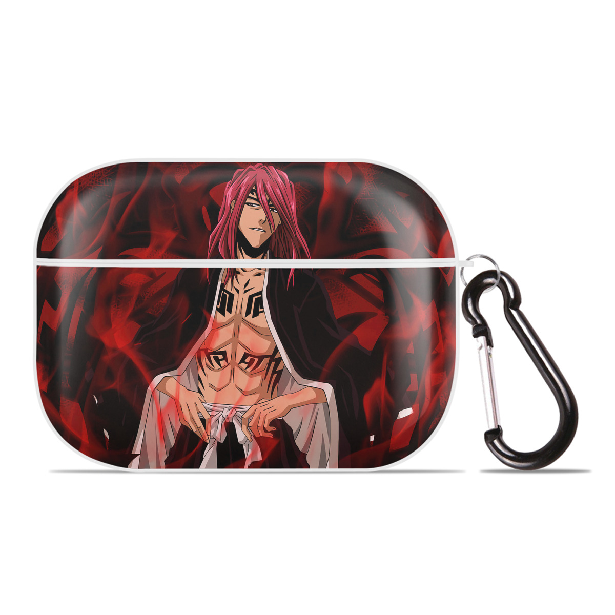 （画像用） ブリーチ BLEACH 【AirPods Pro用】ハードシェル保護ケース 耐衝撃・防指紋・カラビナ付き商品仕様