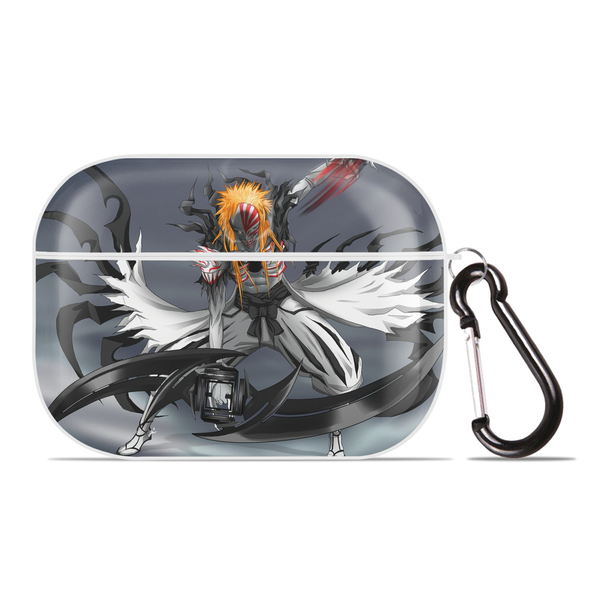 （画像用） ブリーチ BLEACH 【AirPods Pro用】ハードシェル保護ケース 耐衝撃・防指紋・カラビナ付き商品仕様