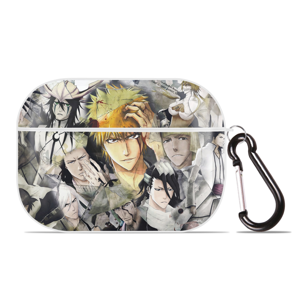 （画像用） ブリーチ BLEACH 【AirPods Pro用】ハードシェル保護ケース 耐衝撃・防指紋・カラビナ付き商品仕様