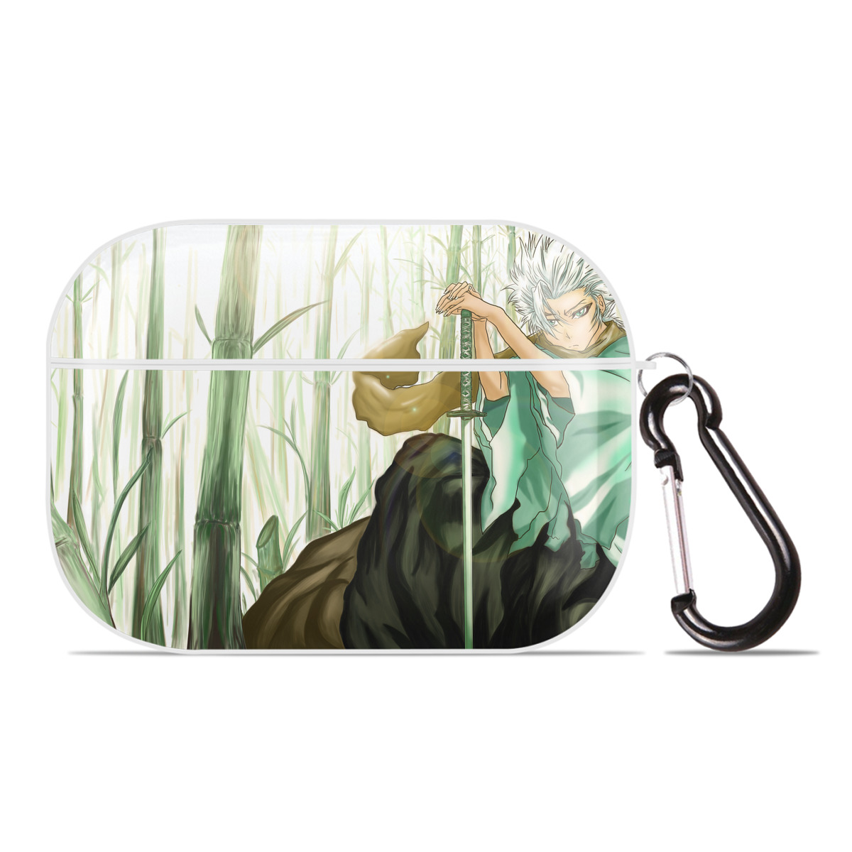 （画像用） ブリーチ BLEACH 【AirPods Pro用】ハードシェル保護ケース 耐衝撃・防指紋・カラビナ付き商品仕様