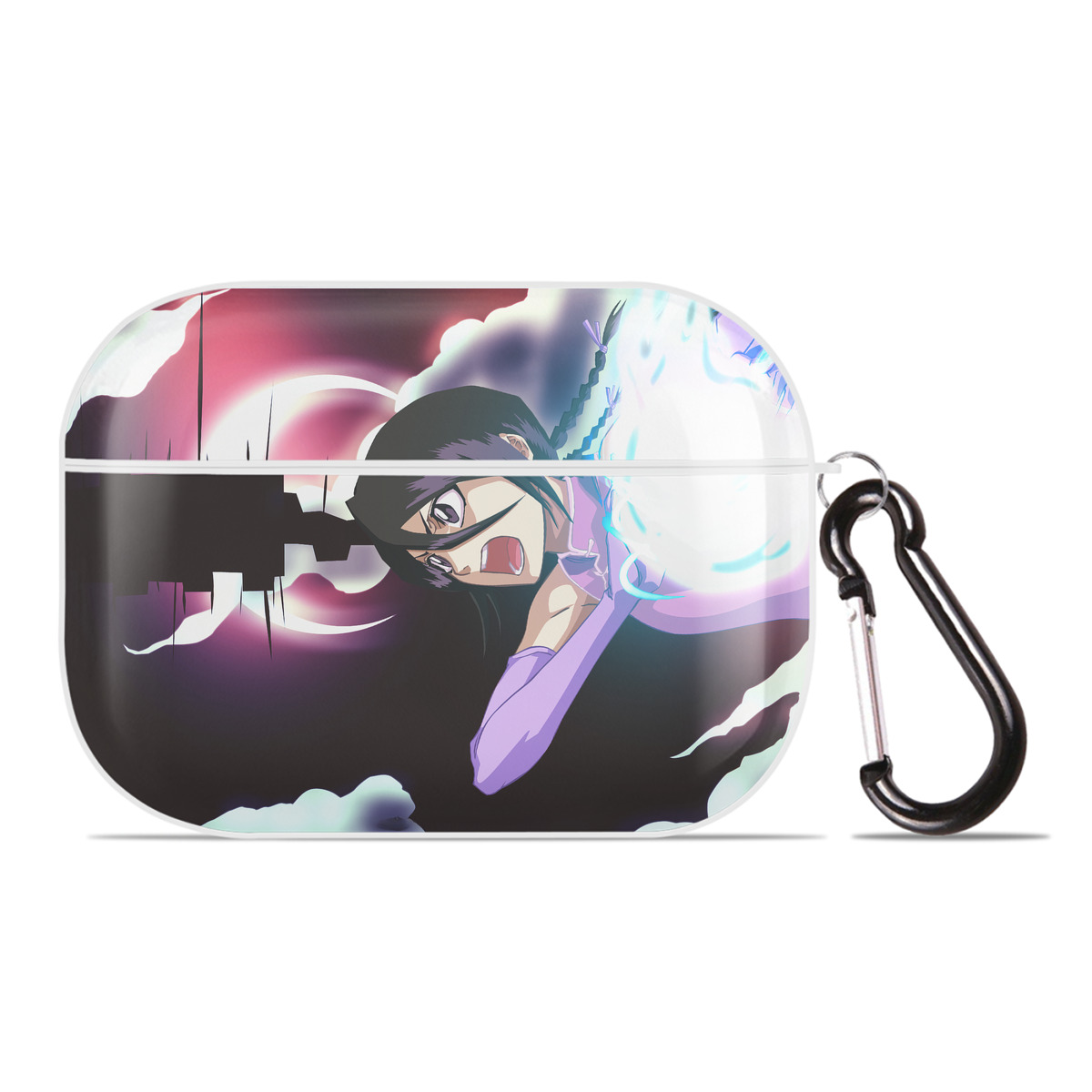 （画像用） ブリーチ BLEACH 【AirPods Pro用】ハードシェル保護ケース 耐衝撃・防指紋・カラビナ付き商品仕様