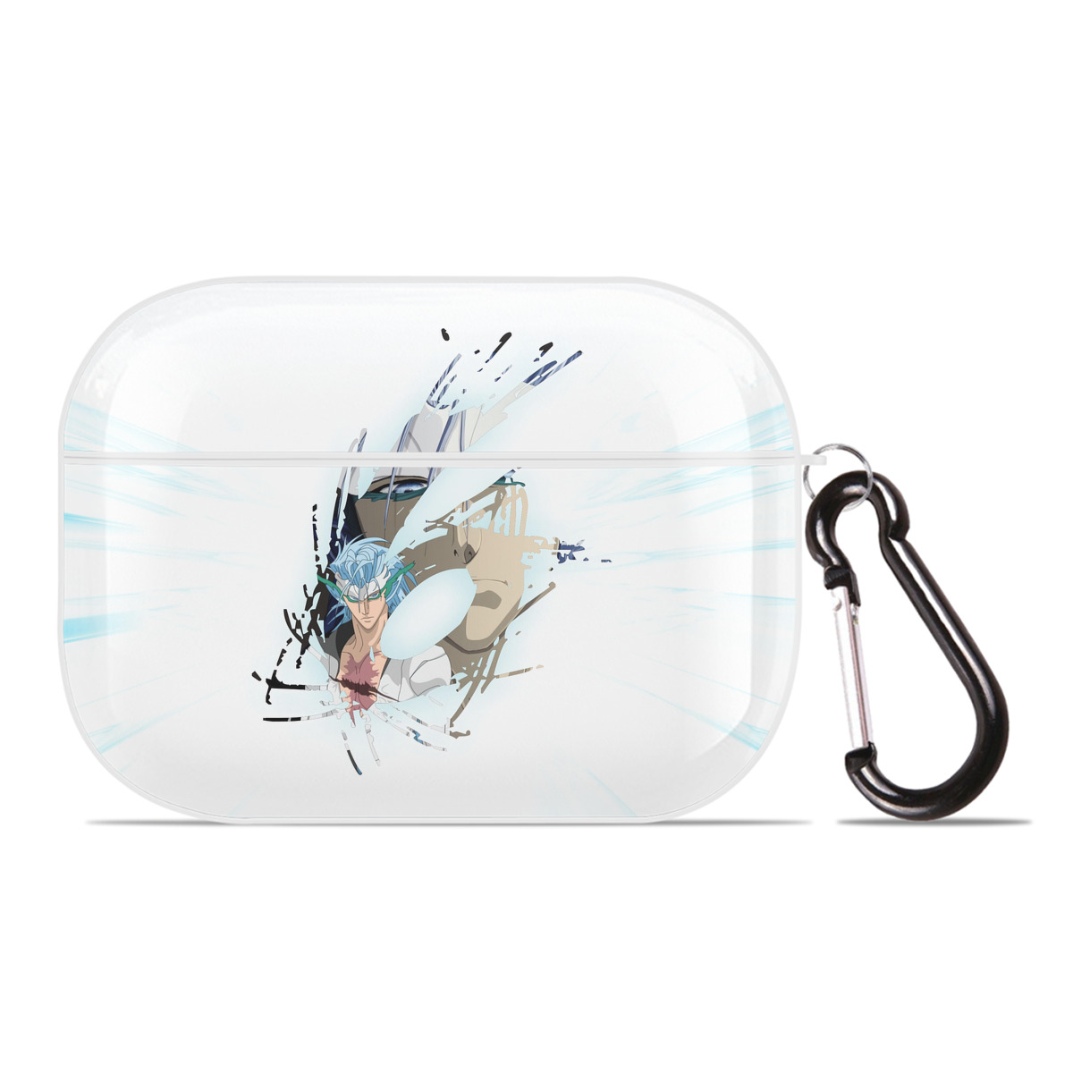 （画像用） ブリーチ BLEACH 【AirPods Pro用】ハードシェル保護ケース 耐衝撃・防指紋・カラビナ付き商品仕様