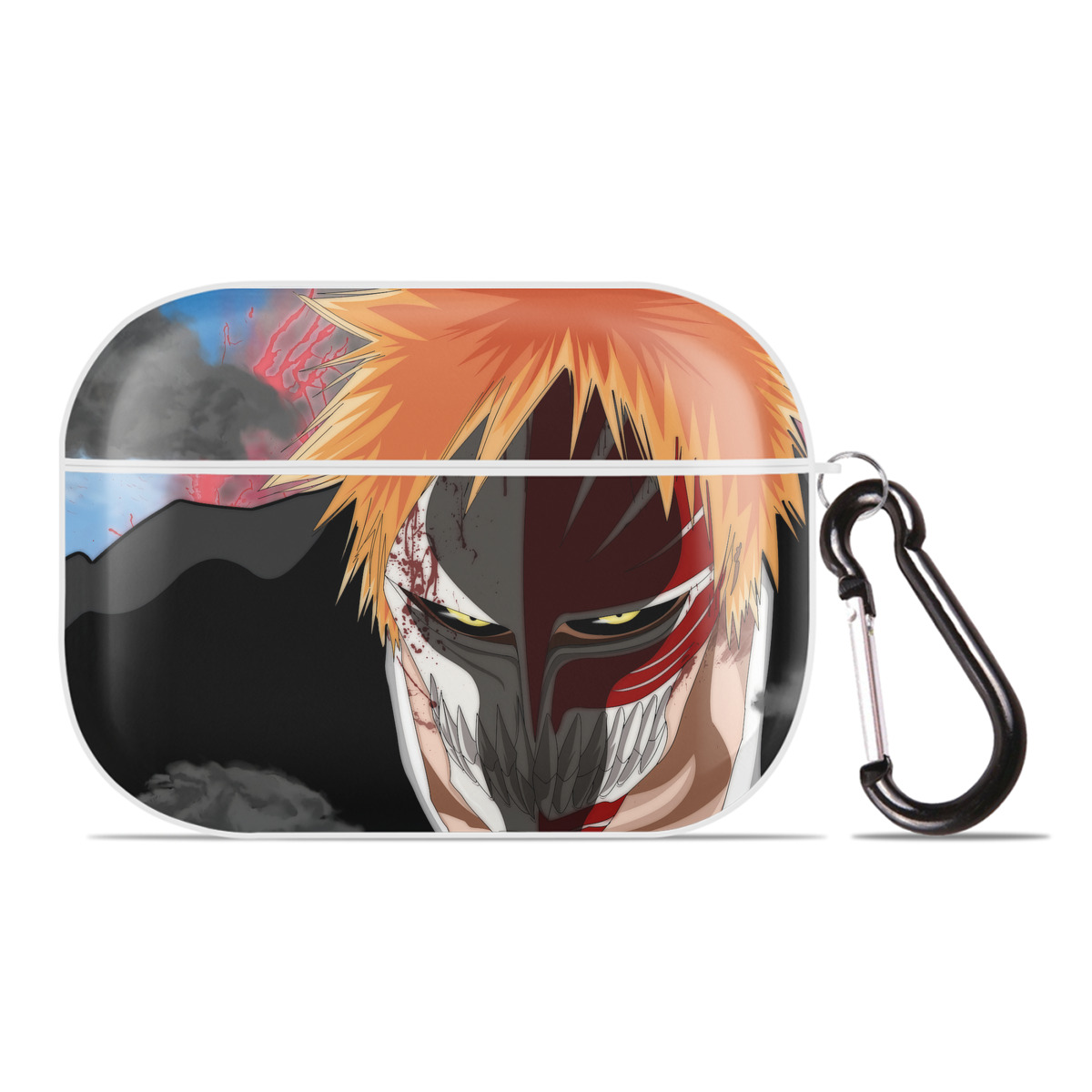 （画像用） ブリーチ BLEACH 【AirPods Pro用】ハードシェル保護ケース 耐衝撃・防指紋・カラビナ付き商品仕様