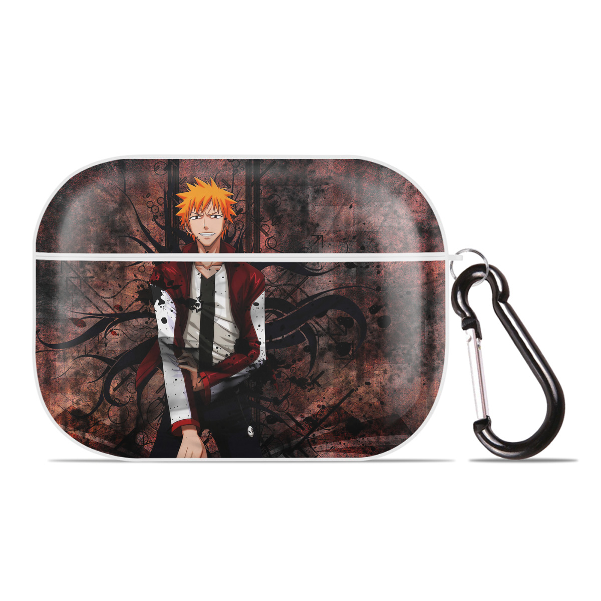 （画像用） ブリーチ BLEACH 【AirPods Pro用】ハードシェル保護ケース 耐衝撃・防指紋・カラビナ付き商品仕様