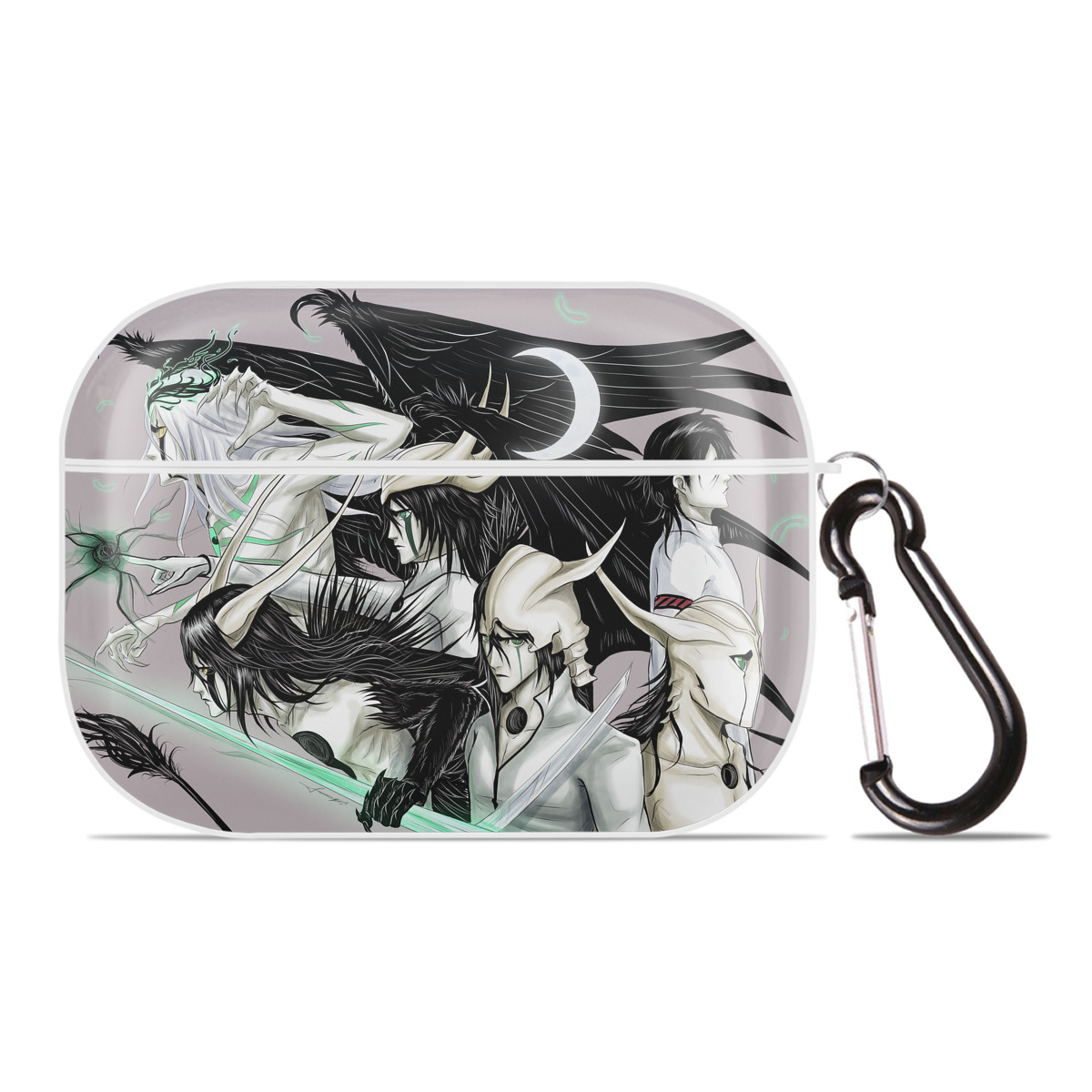 （画像用） ブリーチ BLEACH 【AirPods Pro用】ハードシェル保護ケース 耐衝撃・防指紋・カラビナ付き商品仕様