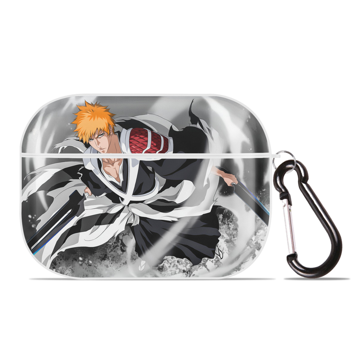 （画像用） ブリーチ BLEACH 【AirPods Pro用】ハードシェル保護ケース 耐衝撃・防指紋・カラビナ付き商品仕様