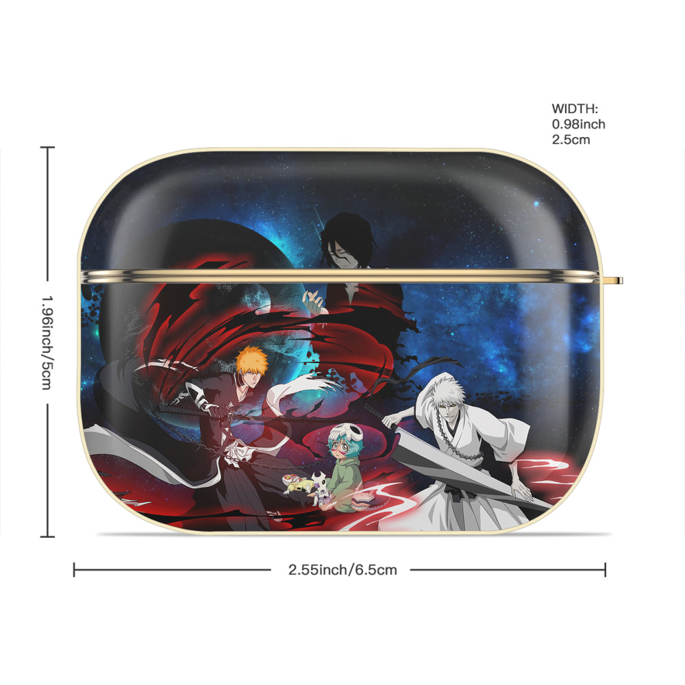 ブリーチ BLEACH 【AirPods Pro用】ハードシェル保護ケース｜耐衝撃・防指紋・カラビナ付き商品仕様