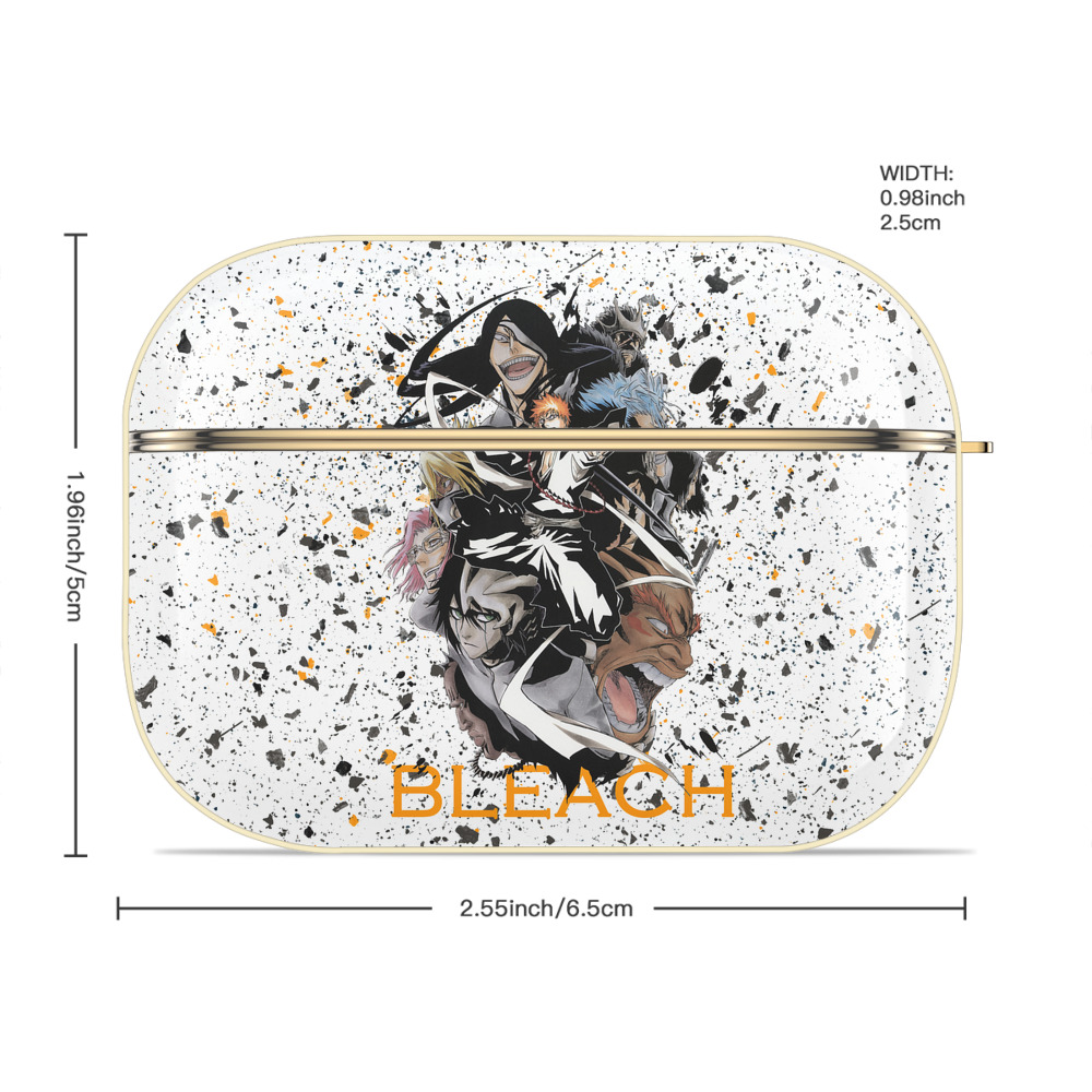 ブリーチ BLEACH 【AirPods Pro用】ハードシェル保護ケース｜耐衝撃・防指紋・カラビナ付き商品仕様