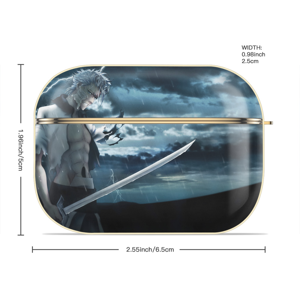 ブリーチ BLEACH 【AirPods Pro用】ハードシェル保護ケース｜耐衝撃・防指紋・カラビナ付き商品仕様