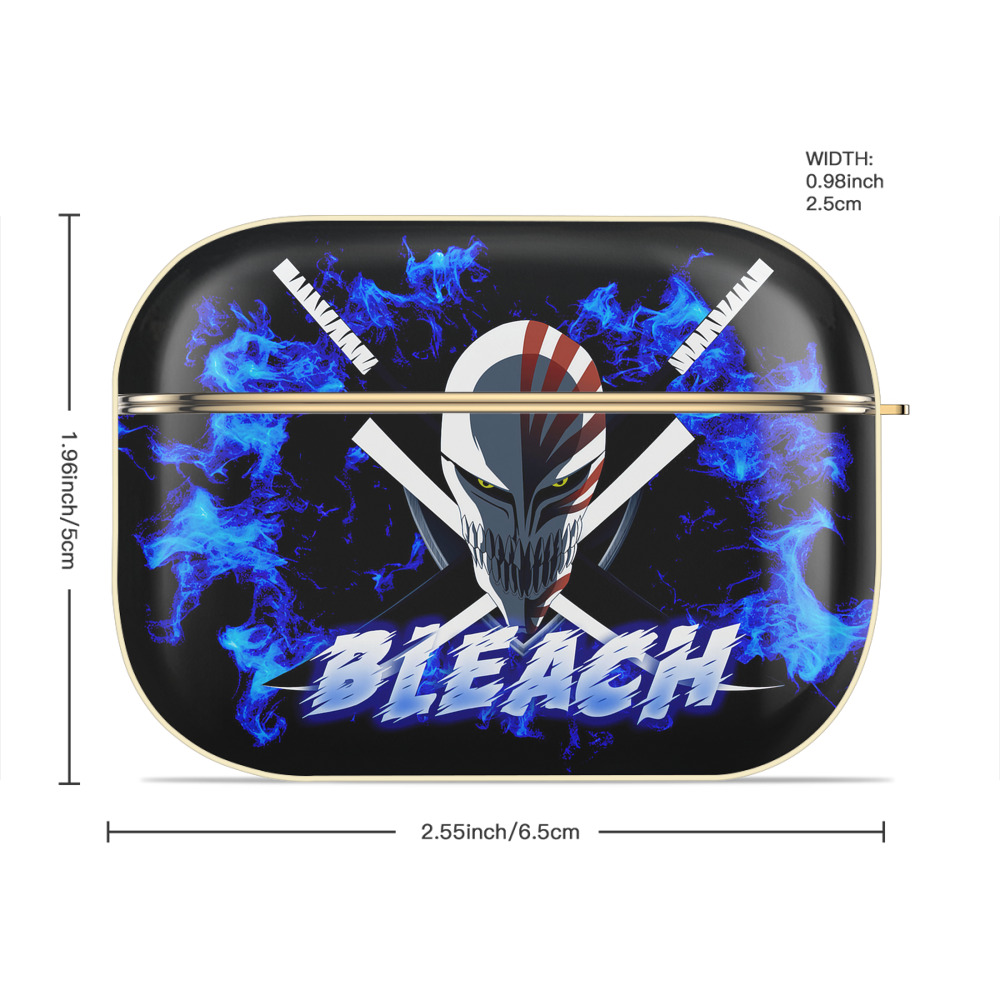 ブリーチ BLEACH 【AirPods Pro用】ハードシェル保護ケース｜耐衝撃・防指紋・カラビナ付き商品仕様
