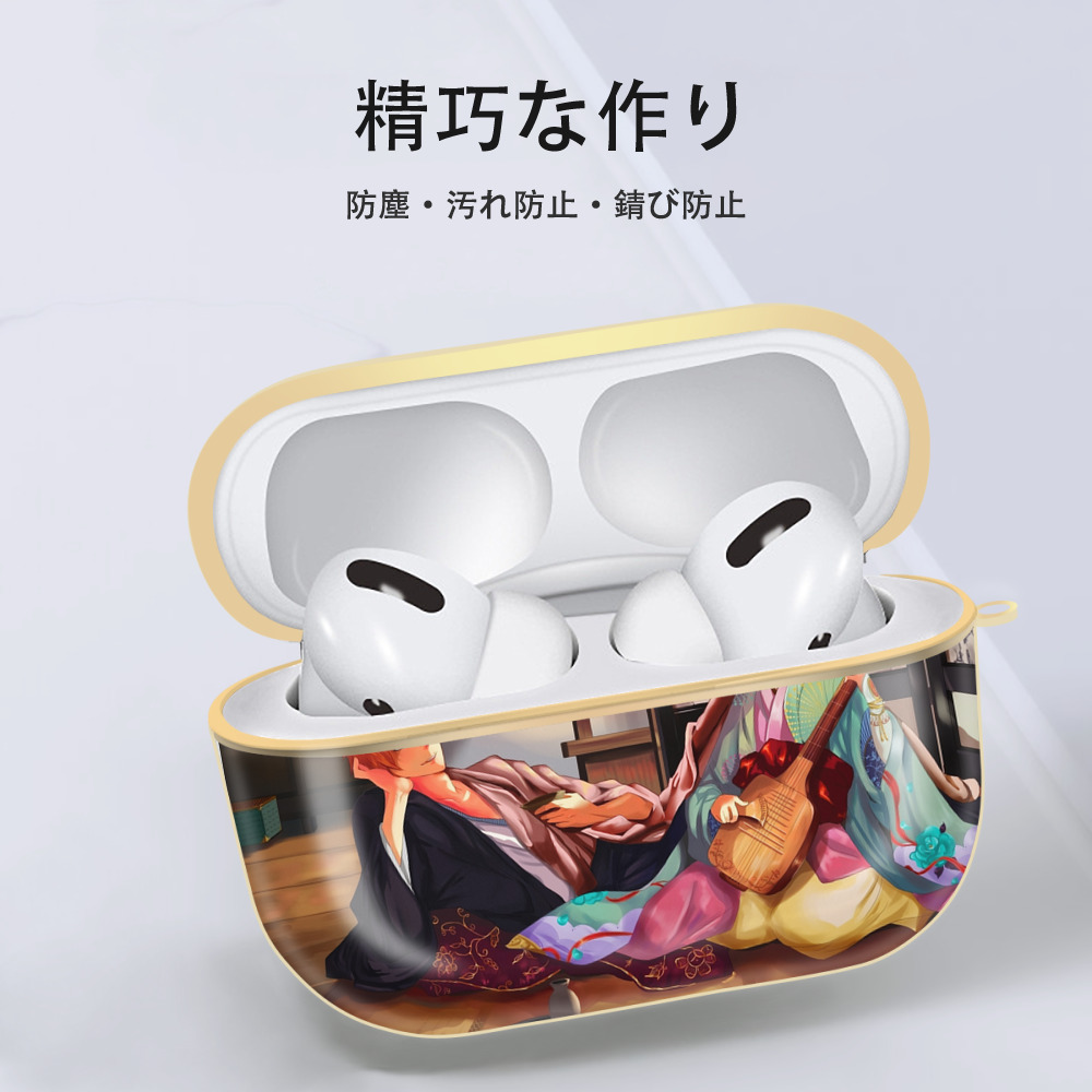 ブリーチ BLEACH 【AirPods Pro用】ハードシェル保護ケース｜耐衝撃・防指紋・カラビナ付き商品仕様