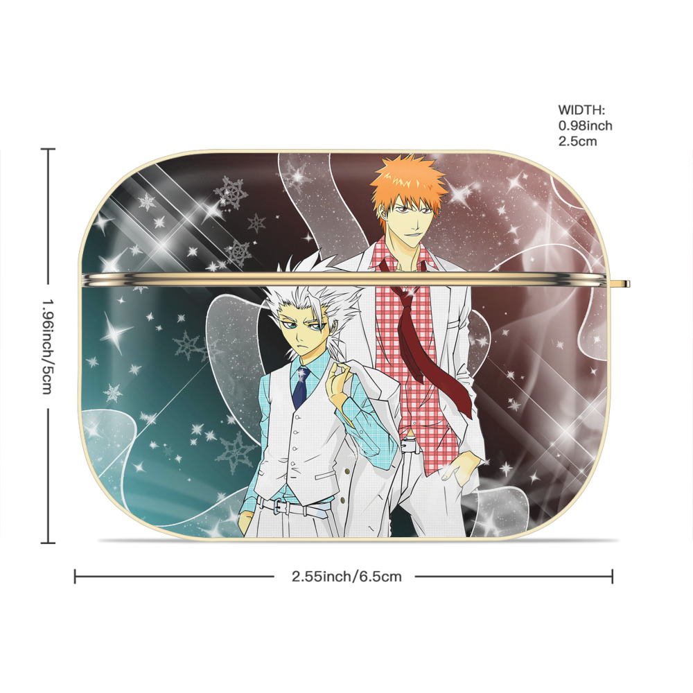 ブリーチ BLEACH 【AirPods Pro用】ハードシェル保護ケース｜耐衝撃・防指紋・カラビナ付き商品仕様