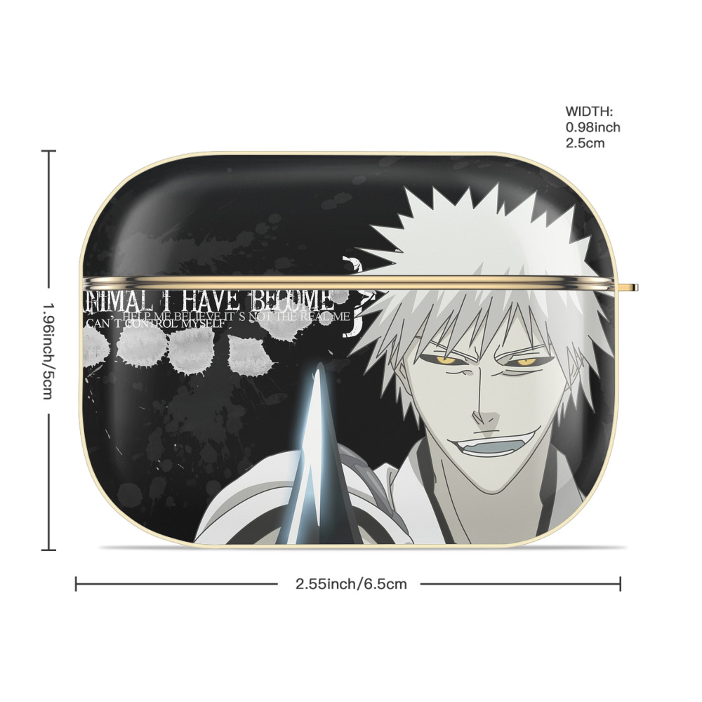 ブリーチ BLEACH 【AirPods Pro用】ハードシェル保護ケース｜耐衝撃・防指紋・カラビナ付き商品仕様