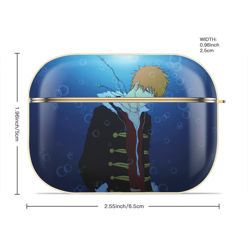 ブリーチ BLEACH 【AirPods Pro用】ハードシェル保護ケース｜耐衝撃・防指紋・カラビナ付き商品仕様