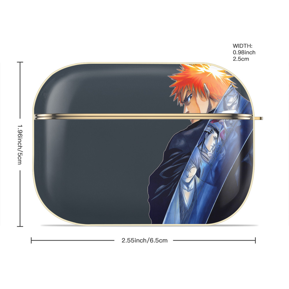 ブリーチ BLEACH 【AirPods Pro用】ハードシェル保護ケース｜耐衝撃・防指紋・カラビナ付き商品仕様