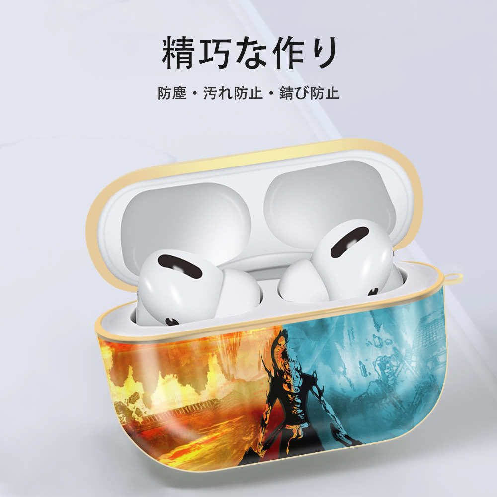 ブリーチ BLEACH 【AirPods Pro用】ハードシェル保護ケース｜耐衝撃・防指紋・カラビナ付き商品仕様