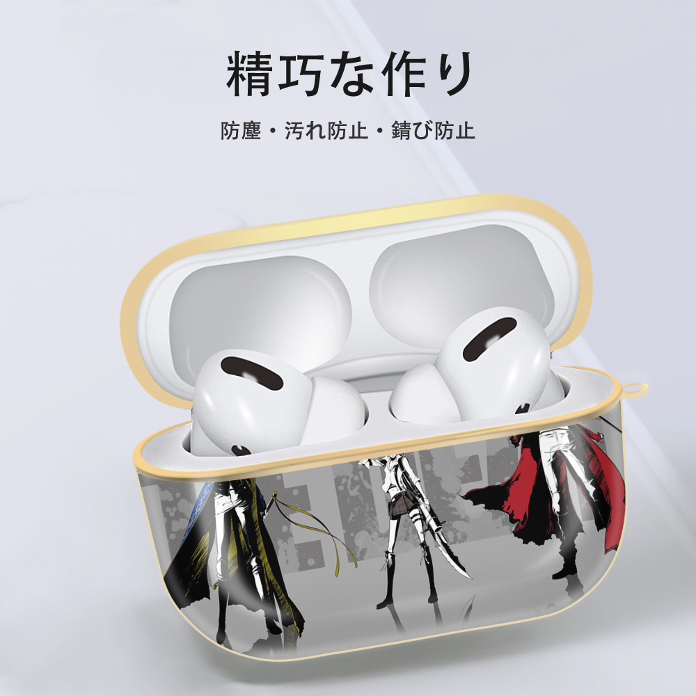 ブリーチ BLEACH 【AirPods Pro用】ハードシェル保護ケース｜耐衝撃・防指紋・カラビナ付き商品仕様