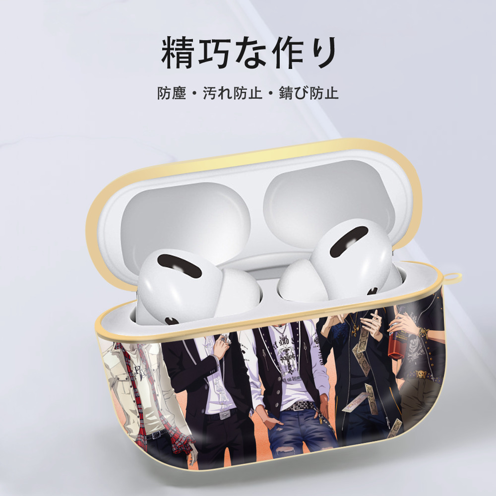 ブリーチ BLEACH 【AirPods Pro用】ハードシェル保護ケース｜耐衝撃・防指紋・カラビナ付き商品仕様
