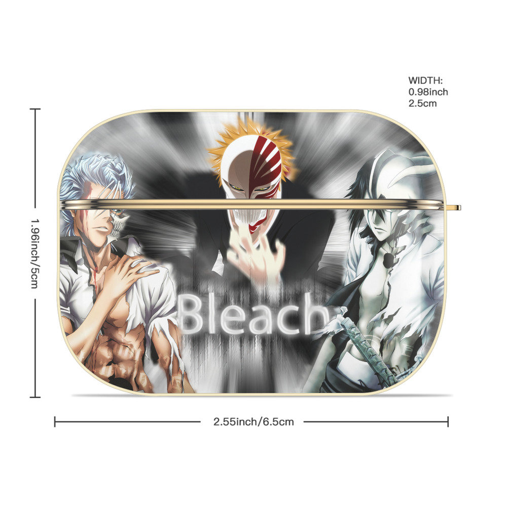 ブリーチ BLEACH 【AirPods Pro用】ハードシェル保護ケース｜耐衝撃・防指紋・カラビナ付き商品仕様