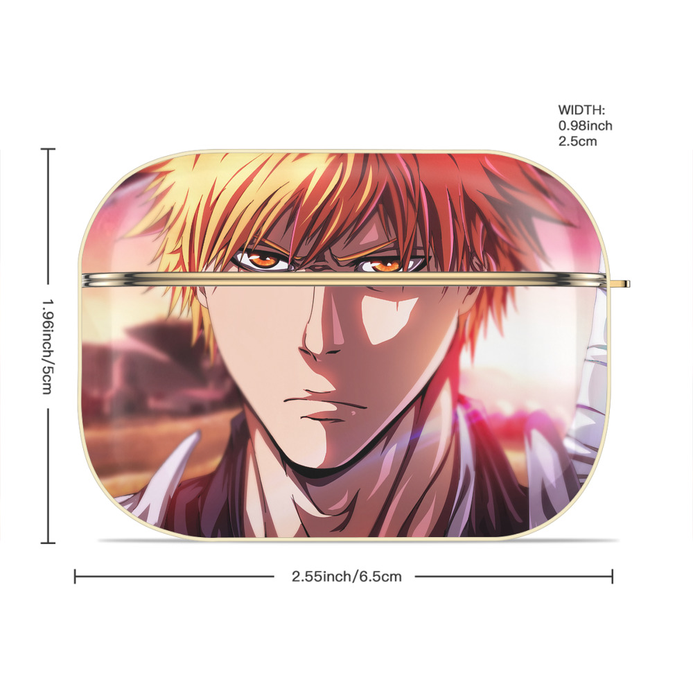 ブリーチ BLEACH 【AirPods Pro用】ハードシェル保護ケース｜耐衝撃・防指紋・カラビナ付き商品仕様