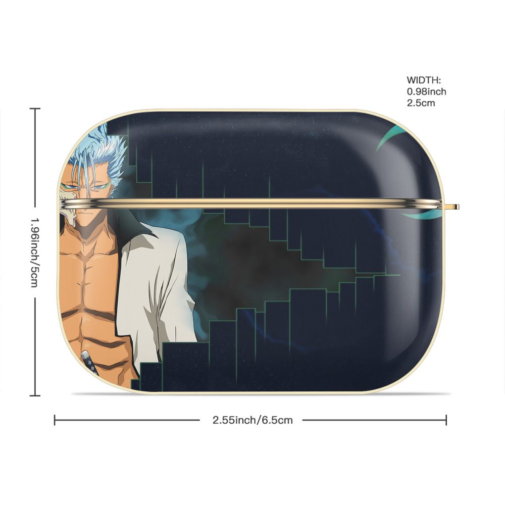 ブリーチ BLEACH 【AirPods Pro用】ハードシェル保護ケース｜耐衝撃・防指紋・カラビナ付き商品仕様