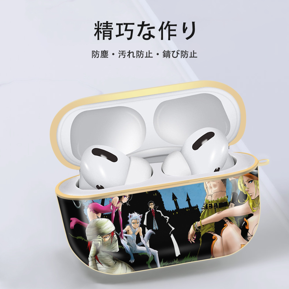 ブリーチ BLEACH 【AirPods Pro用】ハードシェル保護ケース｜耐衝撃・防指紋・カラビナ付き商品仕様