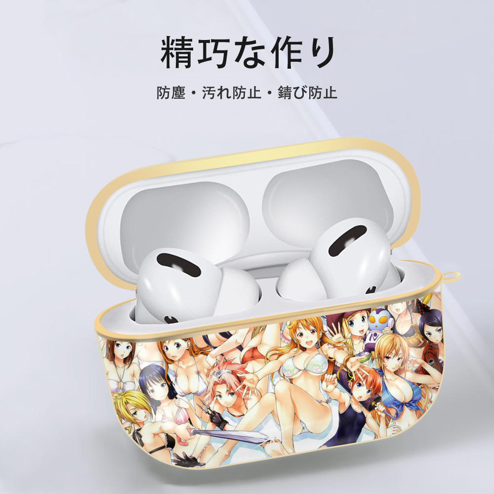 ブリーチ BLEACH 【AirPods Pro用】ハードシェル保護ケース｜耐衝撃・防指紋・カラビナ付き商品仕様