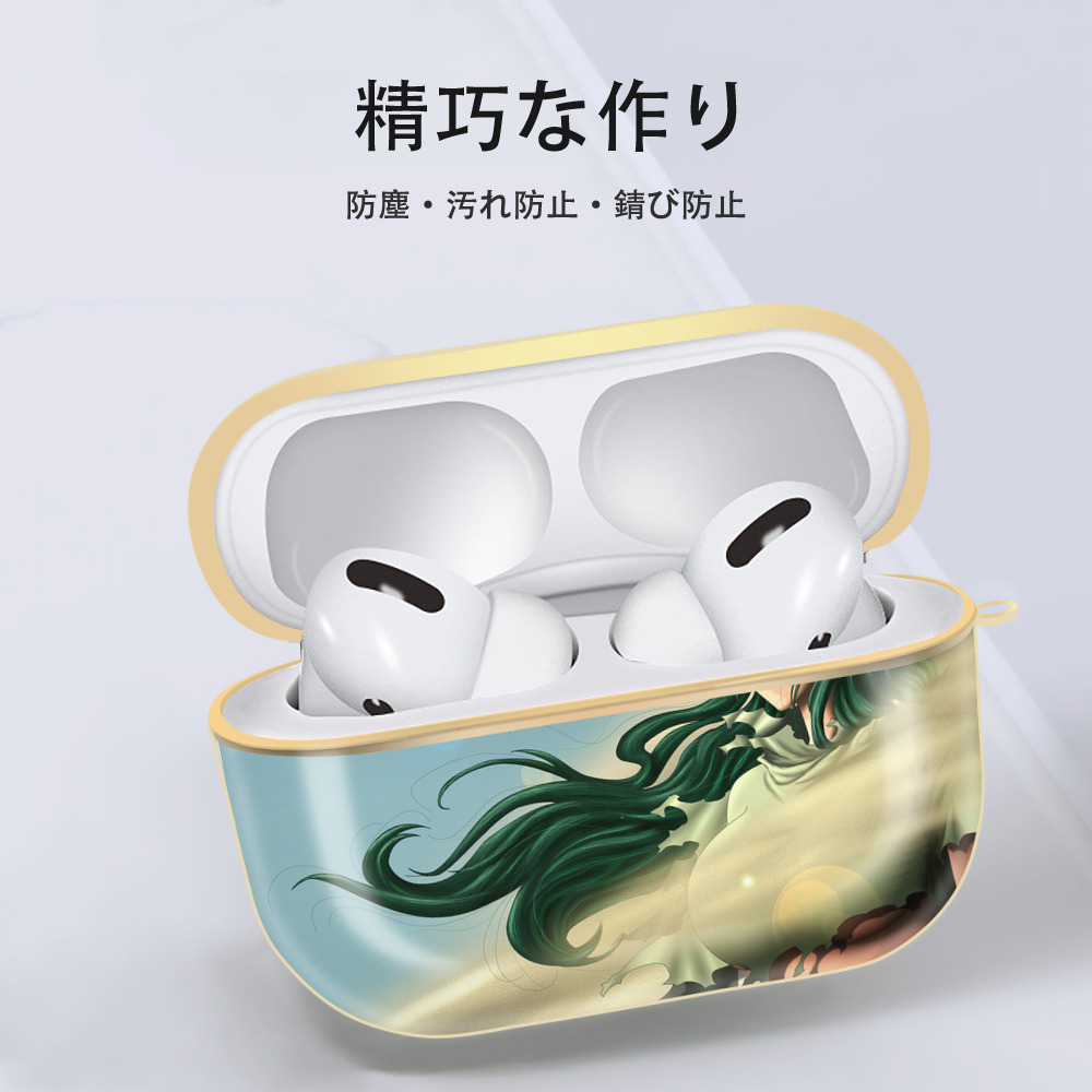 ブリーチ BLEACH 【AirPods Pro用】ハードシェル保護ケース｜耐衝撃・防指紋・カラビナ付き商品仕様