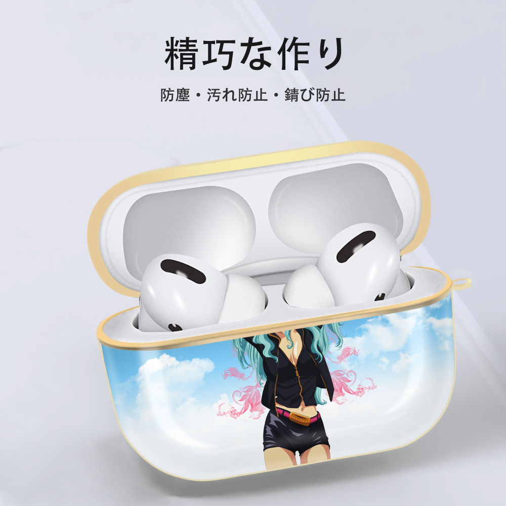 ブリーチ BLEACH 【AirPods Pro用】ハードシェル保護ケース｜耐衝撃・防指紋・カラビナ付き商品仕様