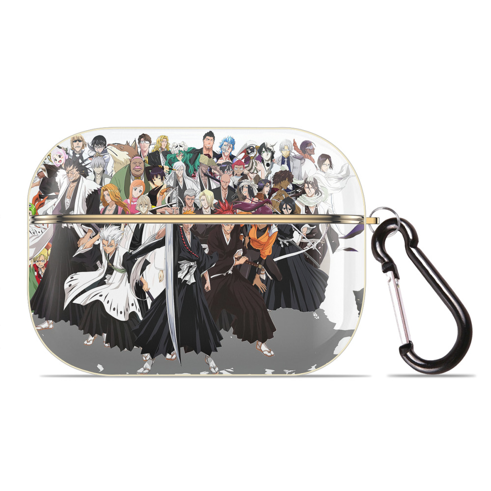 （画像用） ブリーチ BLEACH 【AirPods Pro用】ハードシェル保護ケース｜耐衝撃・防指紋・カラビナ付き商品仕様